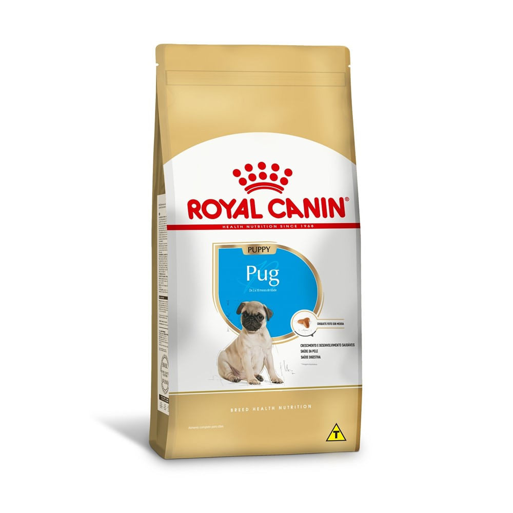 Ração 1kg Royal Canin Pug Puppy Cães Filhotes