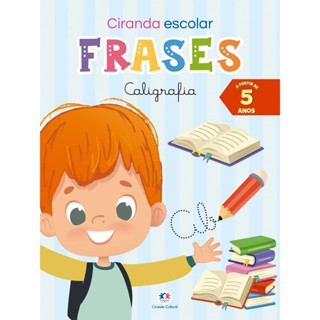 Livro Frases - Ciranda Escolar Caligrafia em Oferta na Shopee