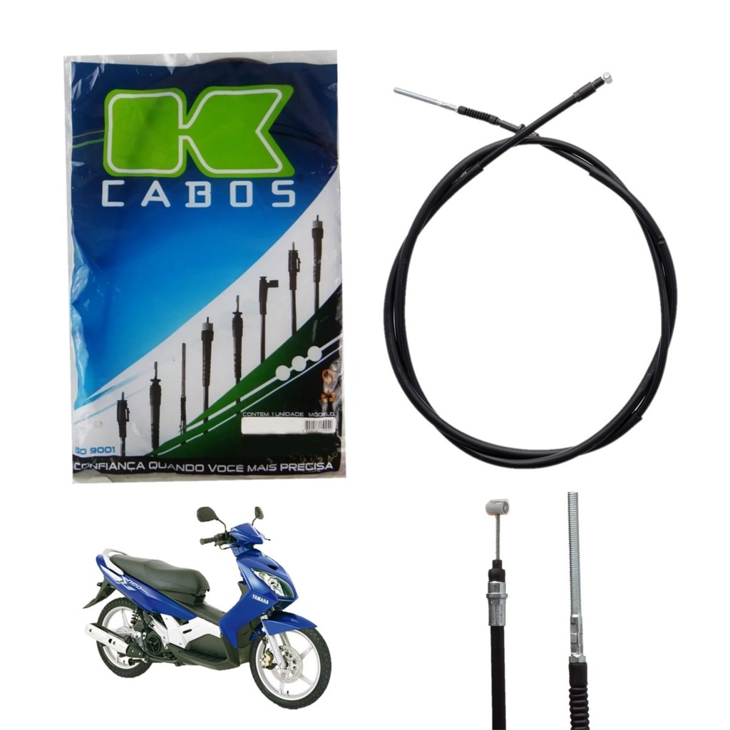 Cabo Freio Traseiro Yamaha Neo 115 2004/13 Original K-Cabos - Spare Parts and Accessories for Vehicles