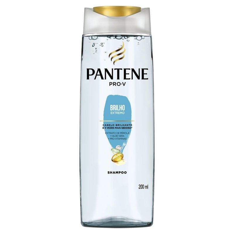 Shampoo Pantene Brilho Extremo 200ml em Oferta na Shopee