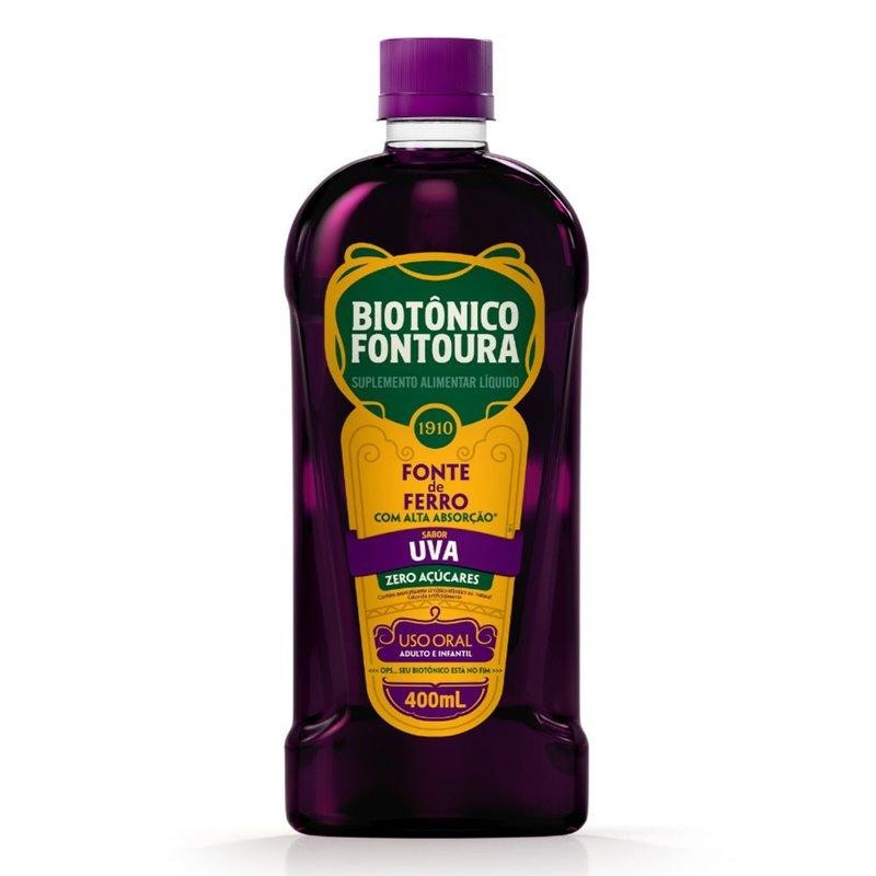 Suplemento Alimentar Biotônico Fontoura Sabor Uva 400ml em Oferta na Shopee