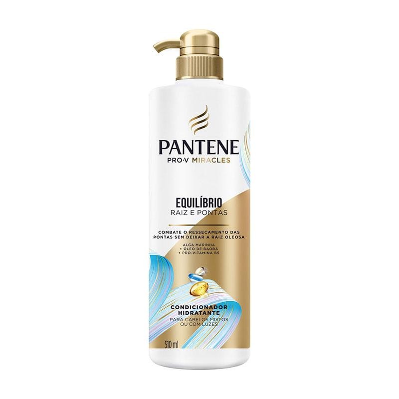 Condicionador Hidratante Pantene Equilíbrio Raiz e Pontas 510ml em Oferta na Shopee