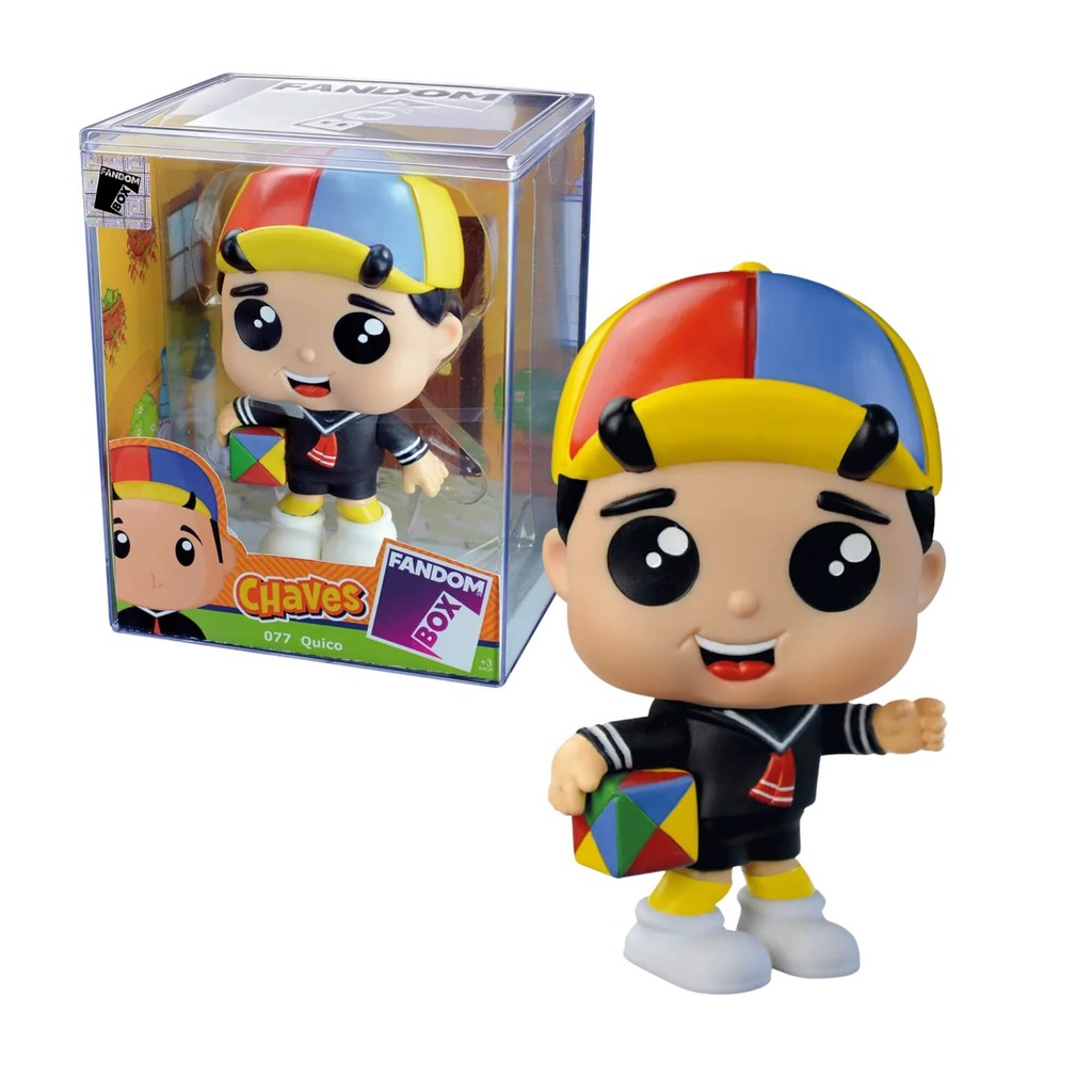 Fandom Box Quico - Chaves - Boneco Colecionável Material Vinil Atóxico Lider - 3493 em Oferta na Shopee