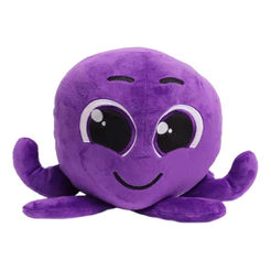 Fun Bolofofos Pelucia Pow Roxo Musical Pao De Queijo
