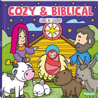 Livro Tik Tok Cozy and Biblical com 24 Desenhos - Livro de Colorir em Oferta na Shopee