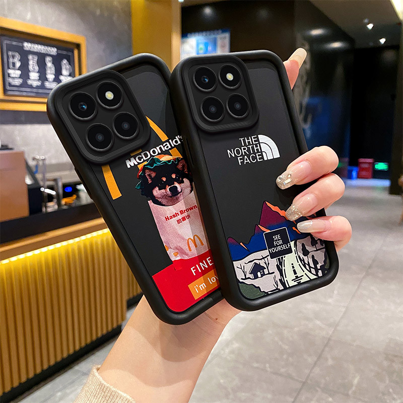 Capa protetora de Silicone para Honor magic 7 lite magic6 lite magic 5 lite x7a x7c x8 x8a x8b x8c x9 x9a x9b x9c smart