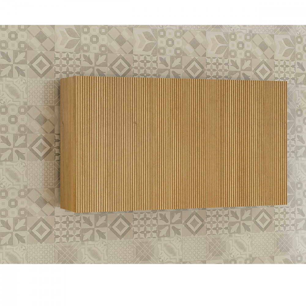 Armário Aéreo 3 Portas 120cm Frisado Dakota Valdemoveis - Home & Living
