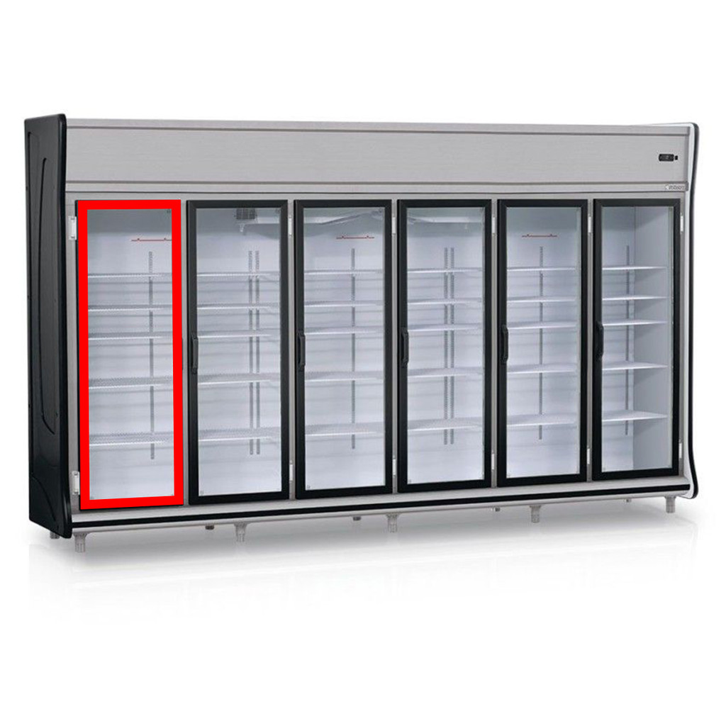 Borracha Gaxeta Gelopar GEVT 2P 3P 4P 5P 6P Refrigerador Expositor Freezer Vertical 44x141