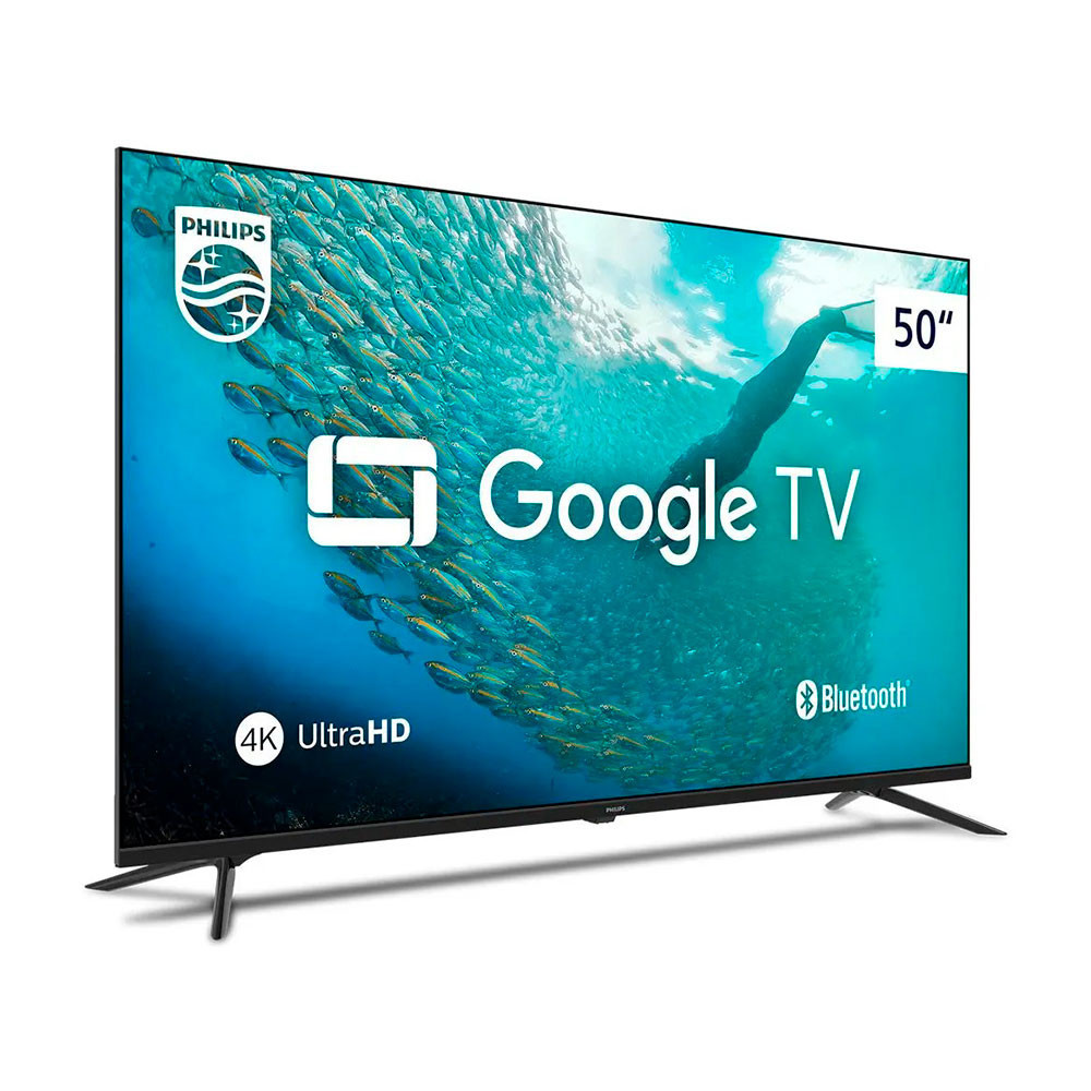 Televisão Smart PUG7019 50 Polegadas 4k Wifi com. de Voz Google Philips