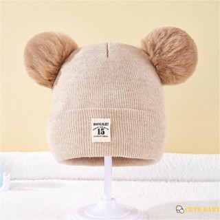 Gorro Infantil Bebê para Meninos e Meninas, Gorro Macio de Inverno Quente Pompom Tricô, Crochê em Oferta na Shopee