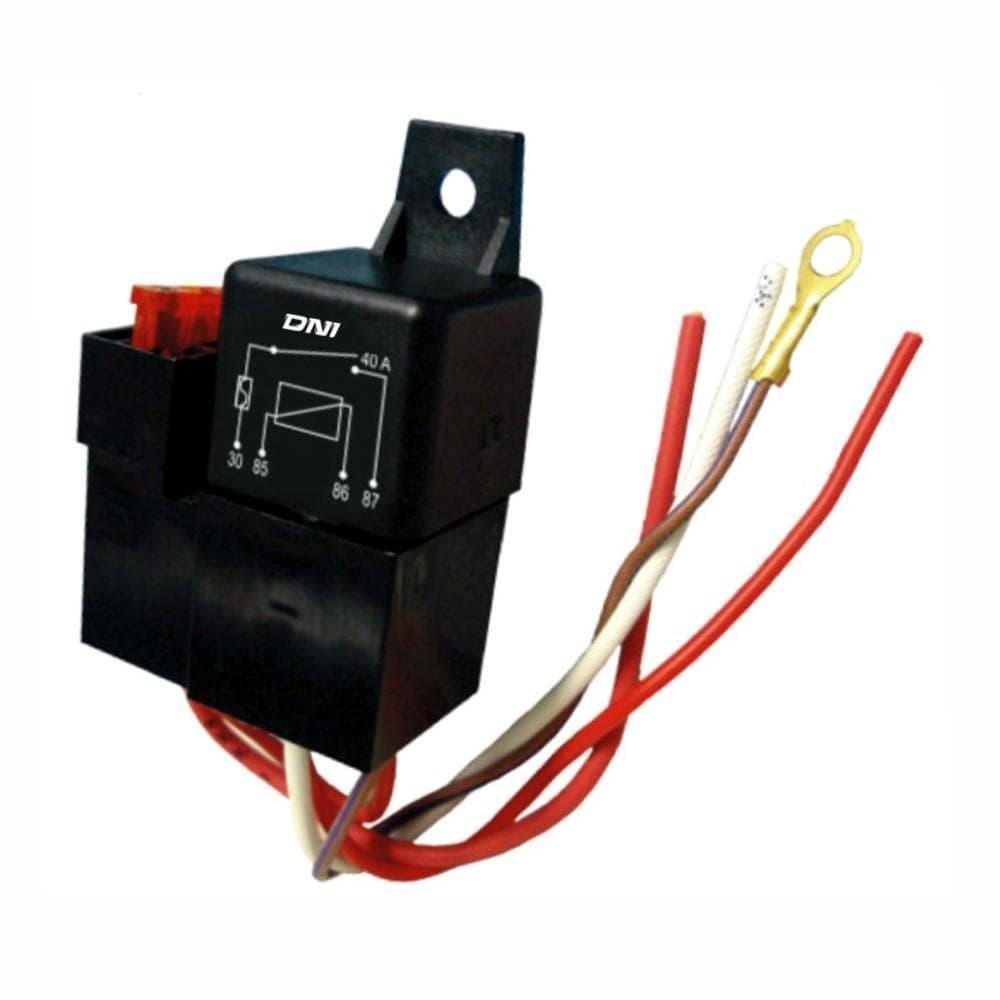 Relé Auxiliar Universal Soquetado - 24V - 40A - DNI 0210