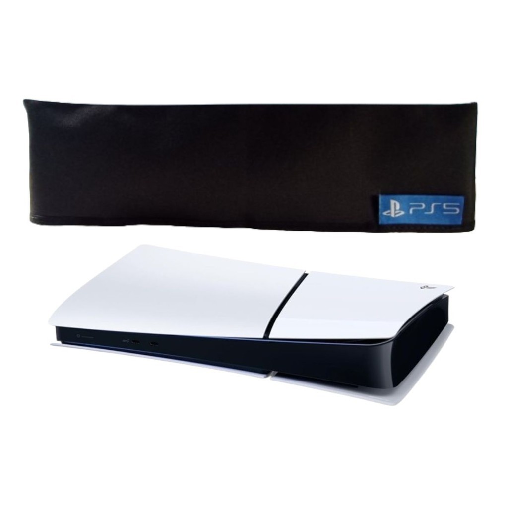 Capa Protetora Para Console Playstation 5 PS5 Slim Digital na Horizontal Preta Anti Poeira Pelos Case Skin Impermeável em Oferta na Shopee