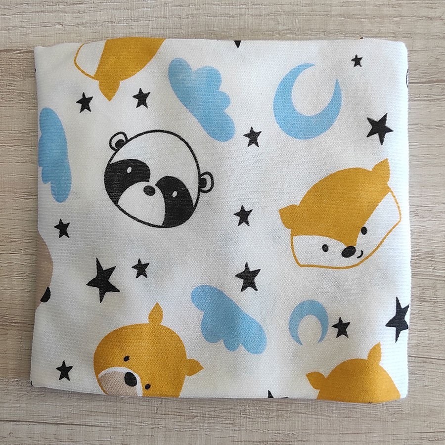 Cueiro Manta Para Bebê Soninho Malha Canelada - 60cm x 80cm