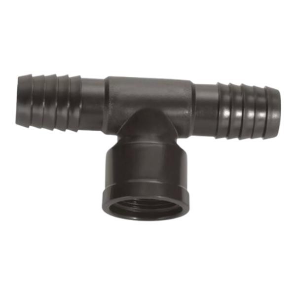 Te Interno Conexão Polietileno PVC Preto Para Tubo Irrigação Mangueira De 1 1/2" Polegadas Amanco