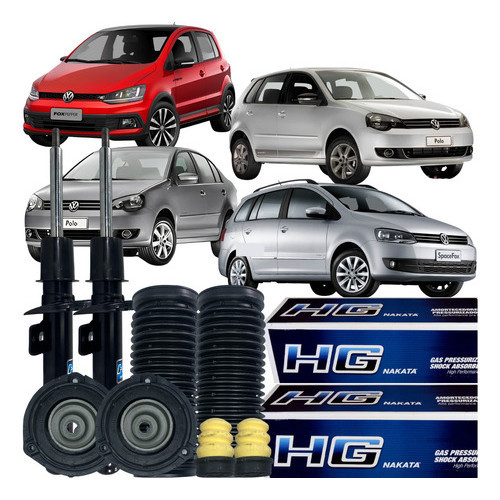 Kit Amortecedor Dianteiro Batente Fox Polo Sedan Spacefox em Oferta na Shopee