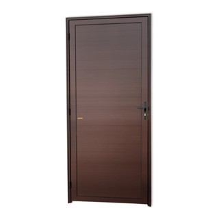 Porta de Alumínio Lambril Super 25 210cm X 70cm Brimak Abertura Direita Corten em Oferta na Shopee