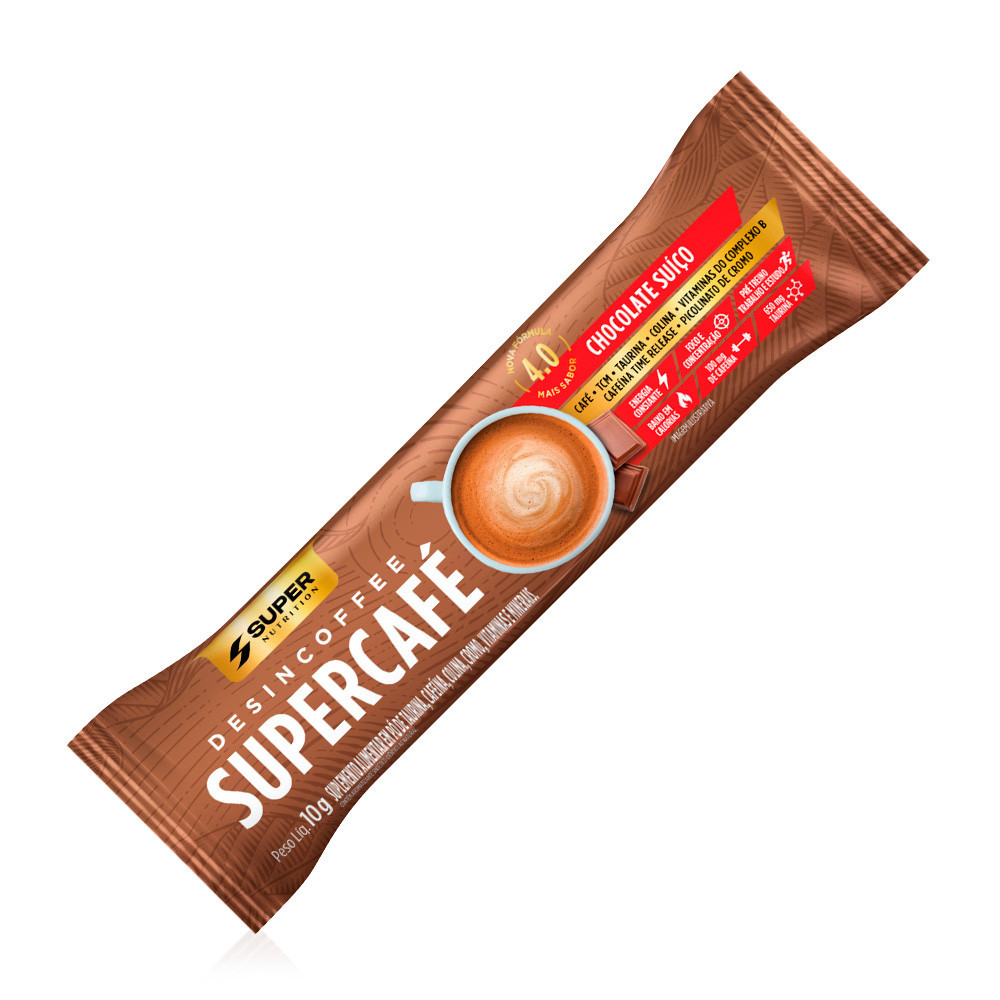 Stick Supercafé Chocolate Suíço 10g em Oferta na Shopee