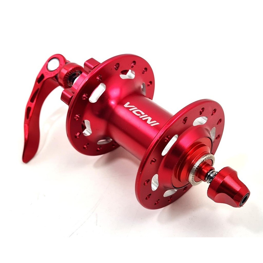 Cubo Bicicleta Vicinitech 28 Furos Dianteiro com Blocagem Eixo 9mm