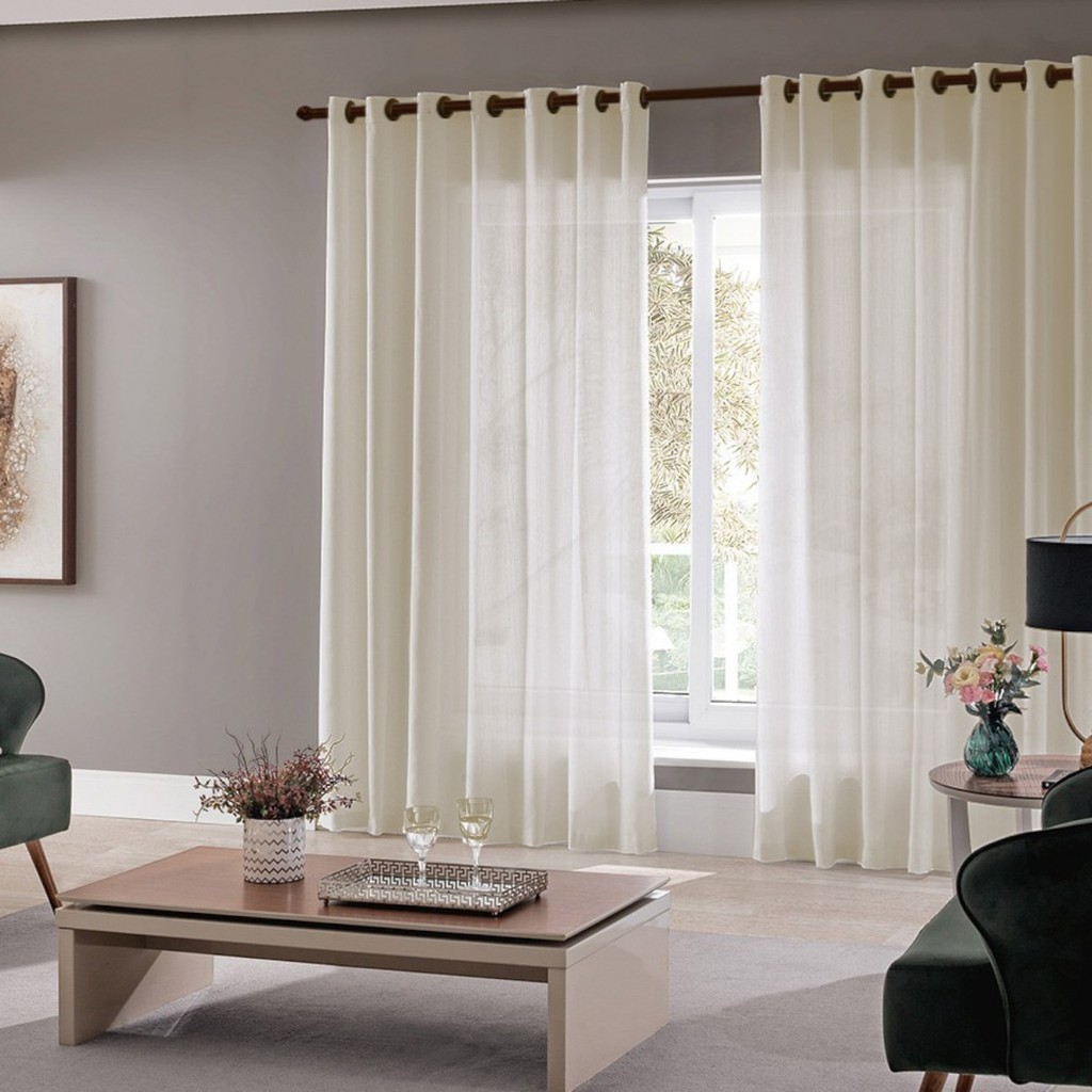Cortina Para Sala Quarto Roma 300x220 Admirare em Oferta na Shopee