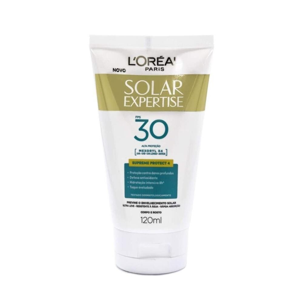 Protetor Solar L'Oreal Expertise Supreme Protect 4 FPS30 120ml