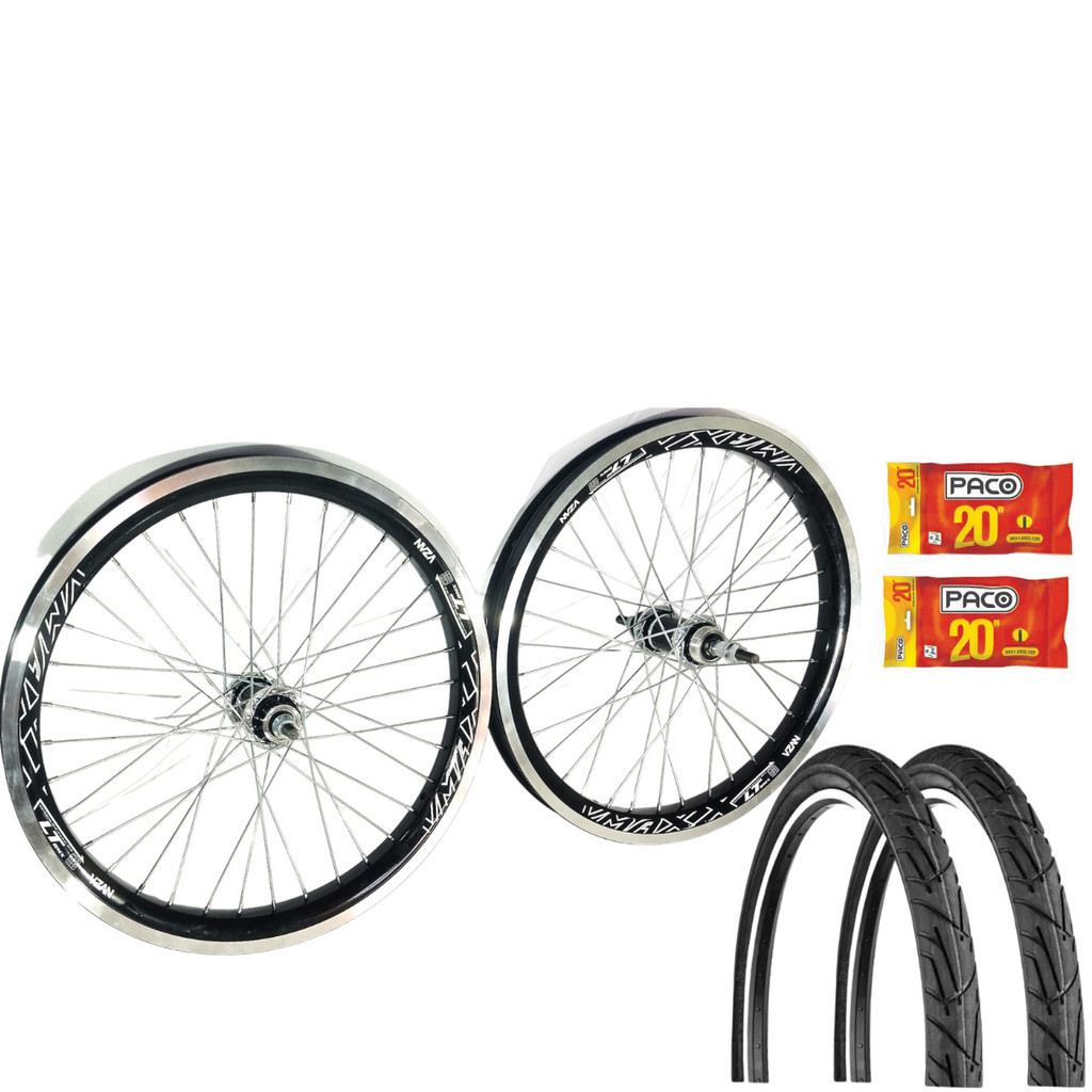 Roda Aro 20 Completa Roda Bicicleta Aro 20 V-Maxx Bike