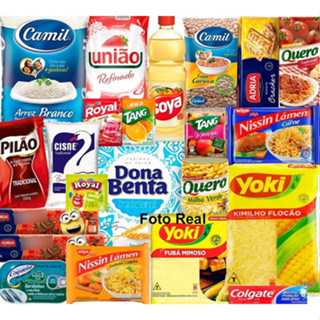 Cesta Basica Premium Completa Produtos De Marca 24 Itens em Oferta na Shopee