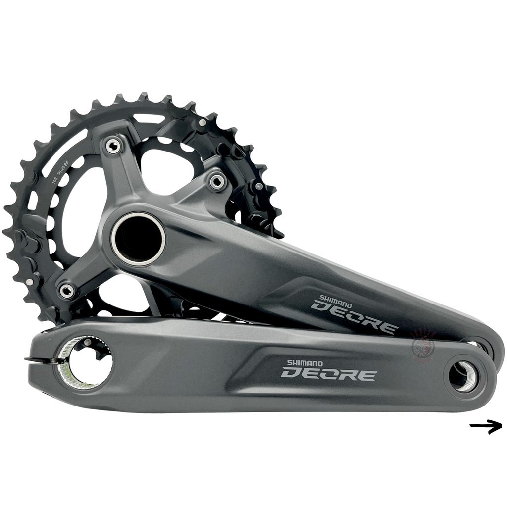 PEDIVELA SHIMANO DEORE M4100 FC-M4100 175MM - COROAS 36/26D - 2X10V em Oferta na Shopee