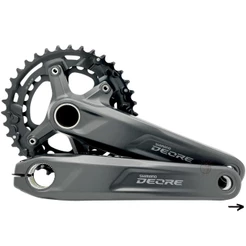 PEDIVELA SHIMANO DEORE M4100 FC-M4100 175MM - COROAS 36/26D - 2X10V