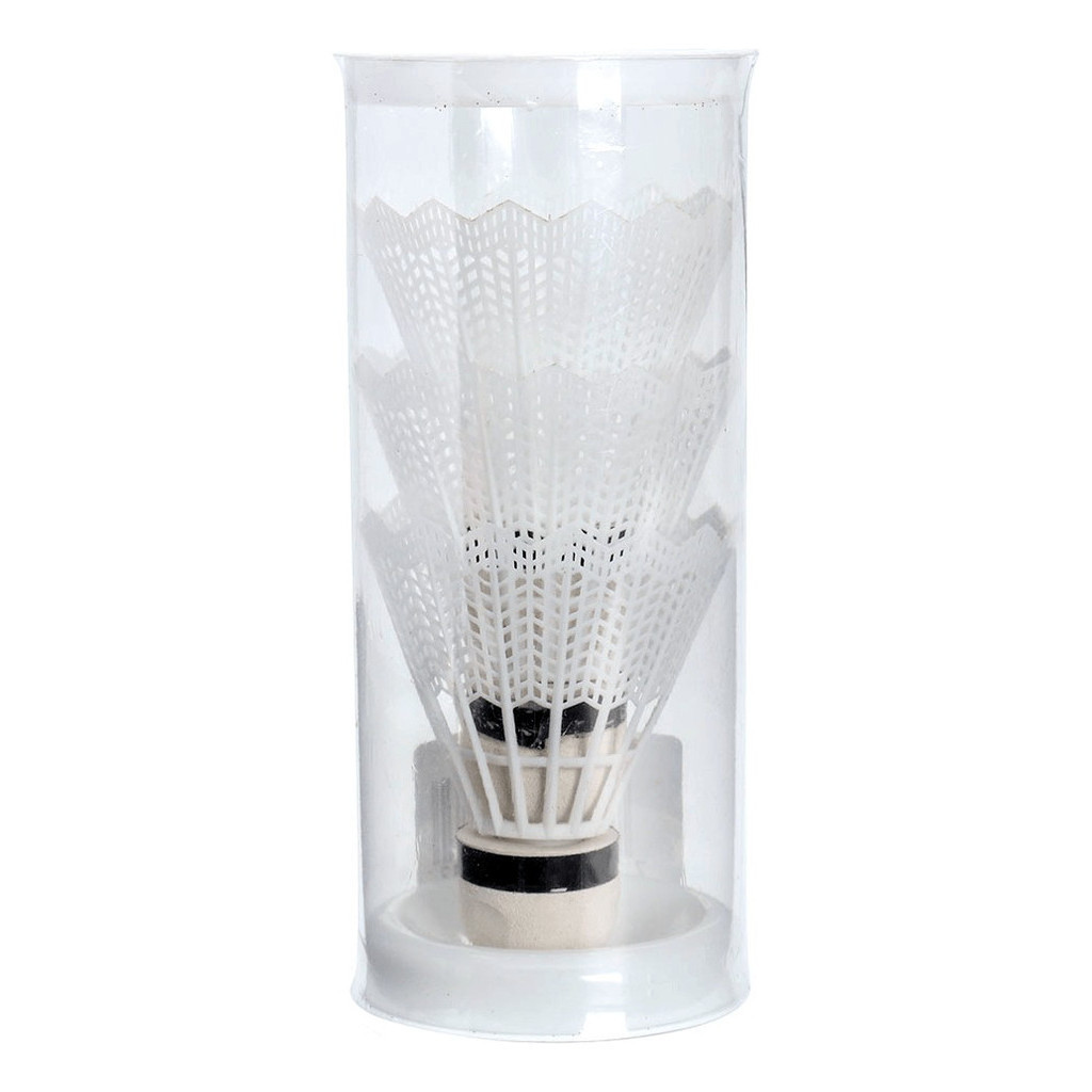 Peteca De Badminton Nylon Tubo 3 Unidades Ss Esportes