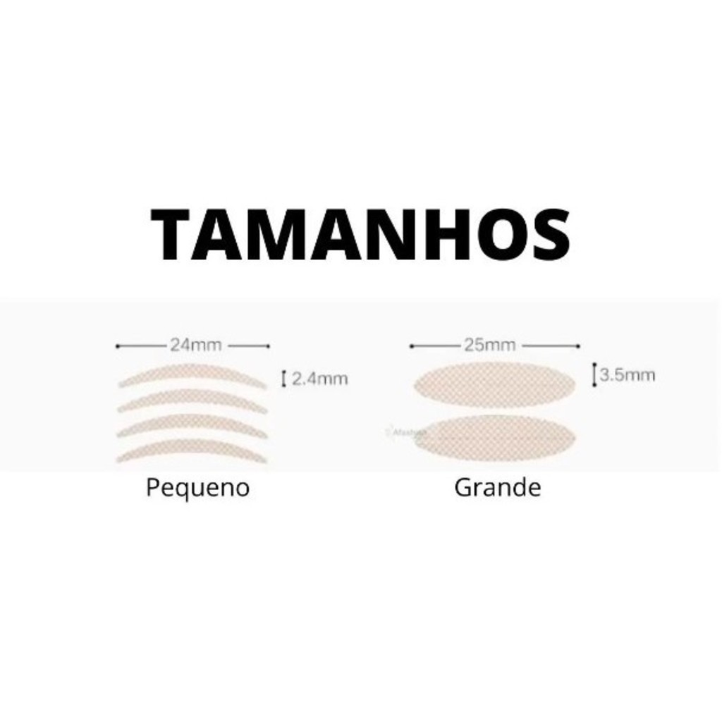 ANA 1108 Sem Aplicador 600 Adesivos Olho Pálpebra Flácida Caída Rejuvenesce Levanta o olhar · foto 2