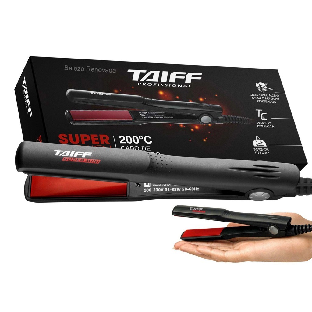 Chapinha Supermini Bivolt - Taiff - Cerâmica & PTC - Beauty