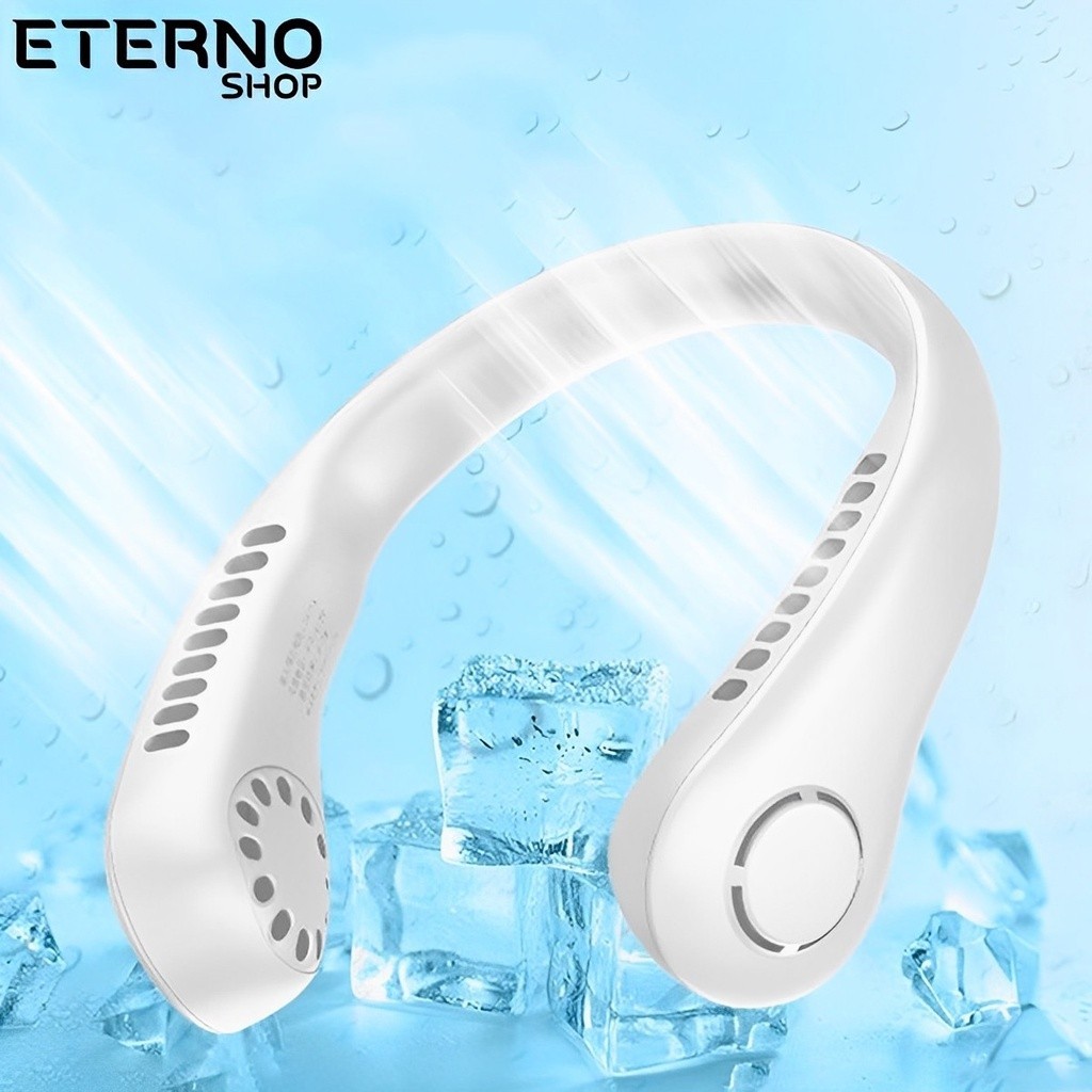 Ventilador Flexível De Pescoço Portátil Recarregável