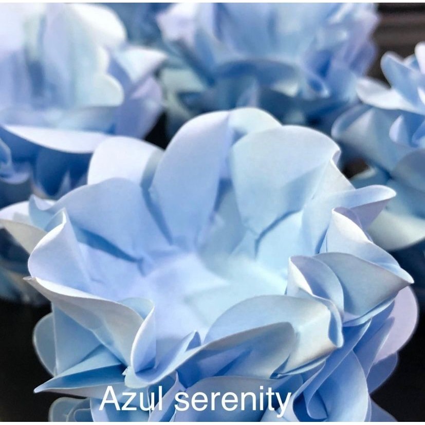 40 Forminhas Para Doces Finos Style Azul Serenite (Ultra Azul Aqua)  (ULTRAFEST) - Home & Living