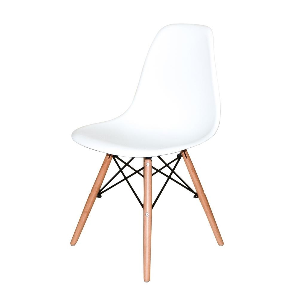 Cadeira Fixa Concha Eifel Branco