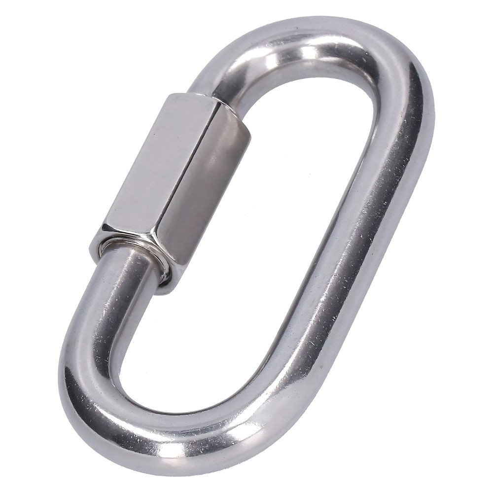 Mosquetão Com Rosca 10mm 1035kg - Acerosid - Sports & Outdoors