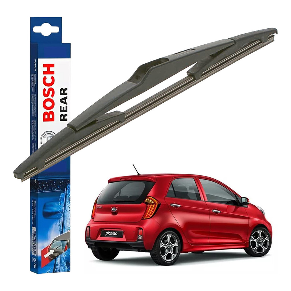 Palheta Traseira Limpador Vidro Vigia REAR Original Bosch Kia Picanto 2006 A 2019