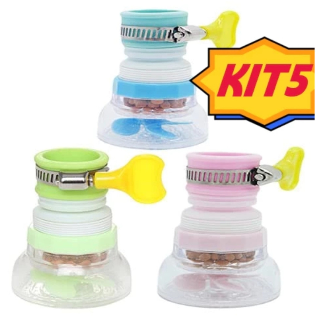 Chuveirinho Bico Retrátil Giratória 360° Filtro De Água Arejador Torneira Promoção em Oferta na Shopee