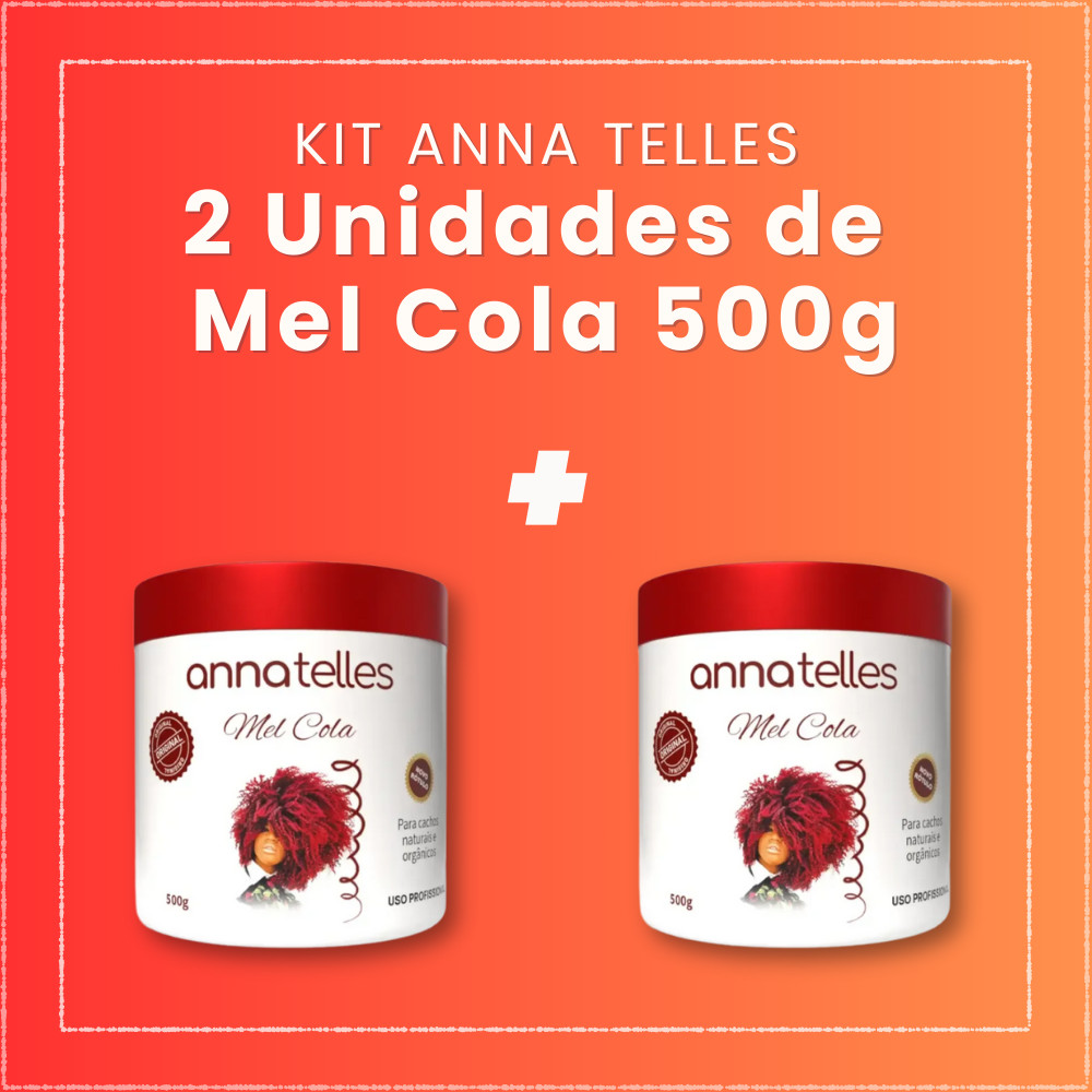 Kit 2 Und - Mel Cola 500g Anna Telles
