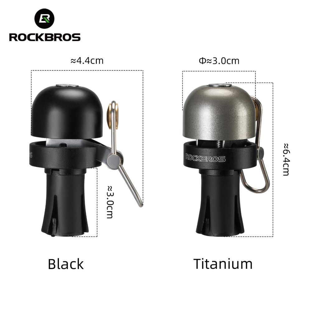 ROCKBROS Estrada Guiador Bloco Sino Curva Da Bicicleta Plug Chifre Aviso Equitação Commuter Acessórios em Oferta na Shopee