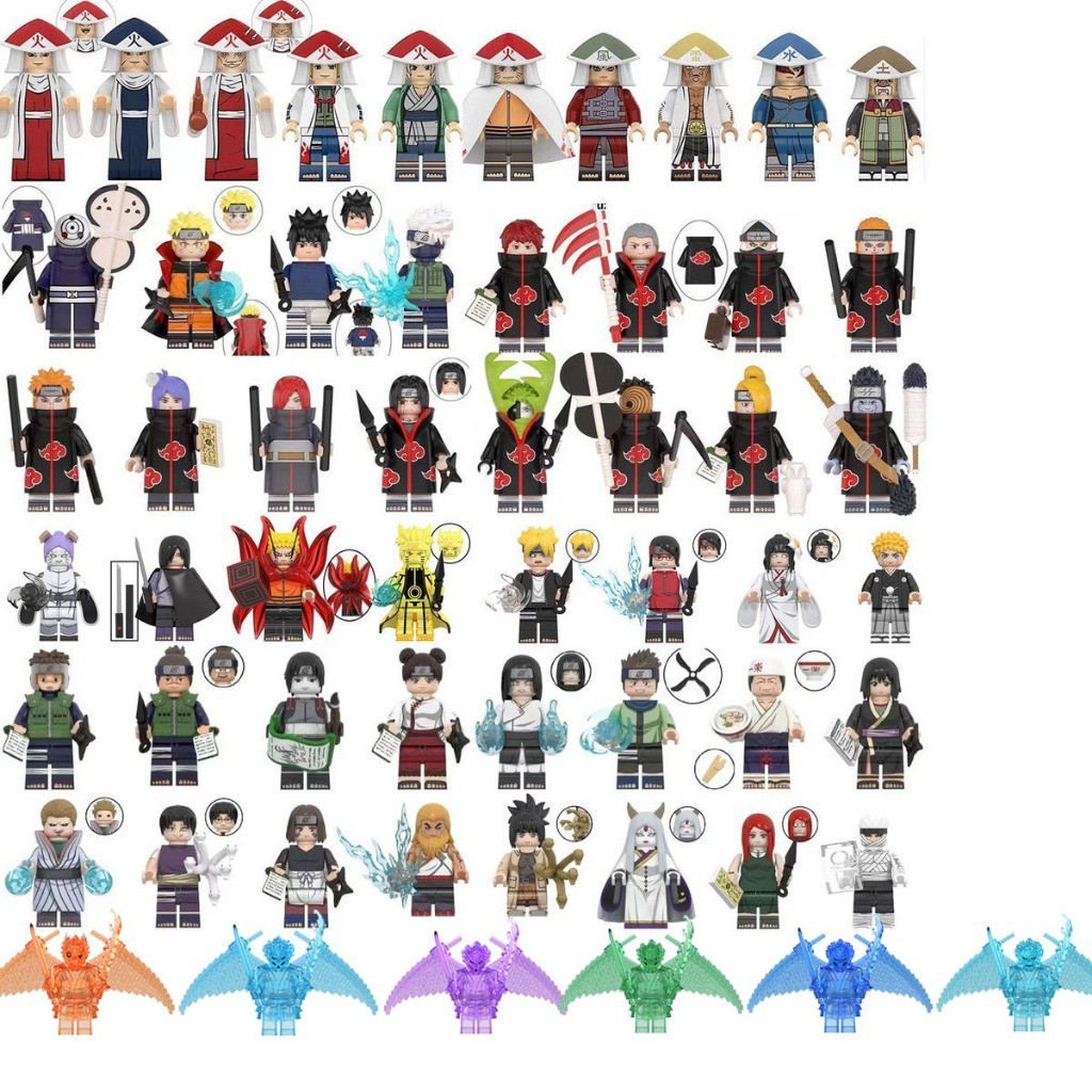Coleção - Lego - Naruto Uzumaki Blocos De Construção minifigures