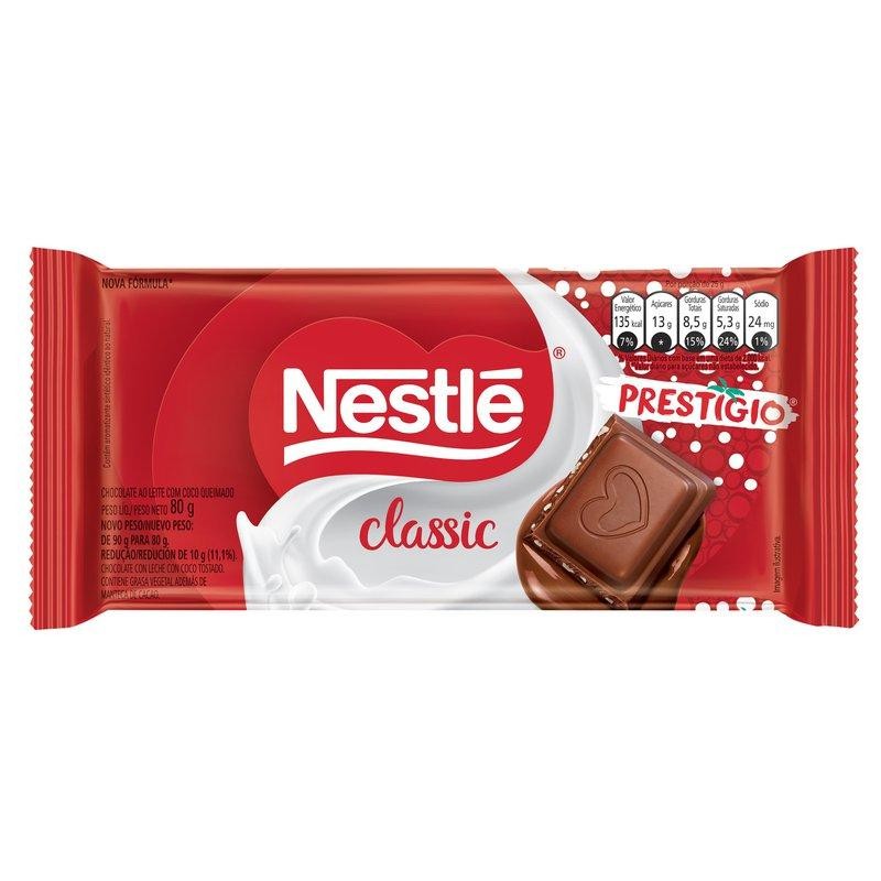 Chocolate Nestlé Classic Prestigio 80g em Oferta na Shopee