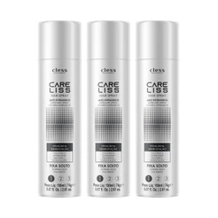 Kit Hair Spray Care Liss Normal Fixa Solto 150ml 3 unidades