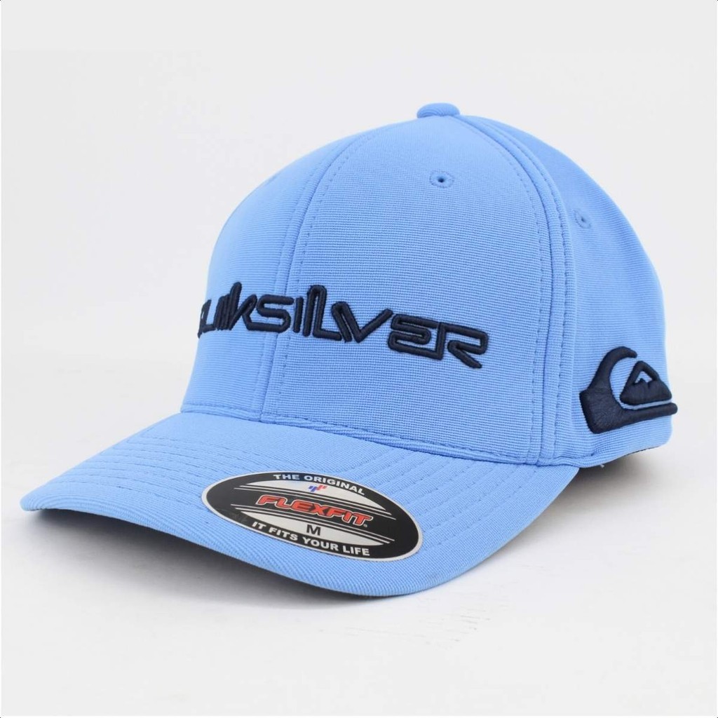 Boné Quiksilver Flexfit Emb Type Heritage Regal Regata M Adulto