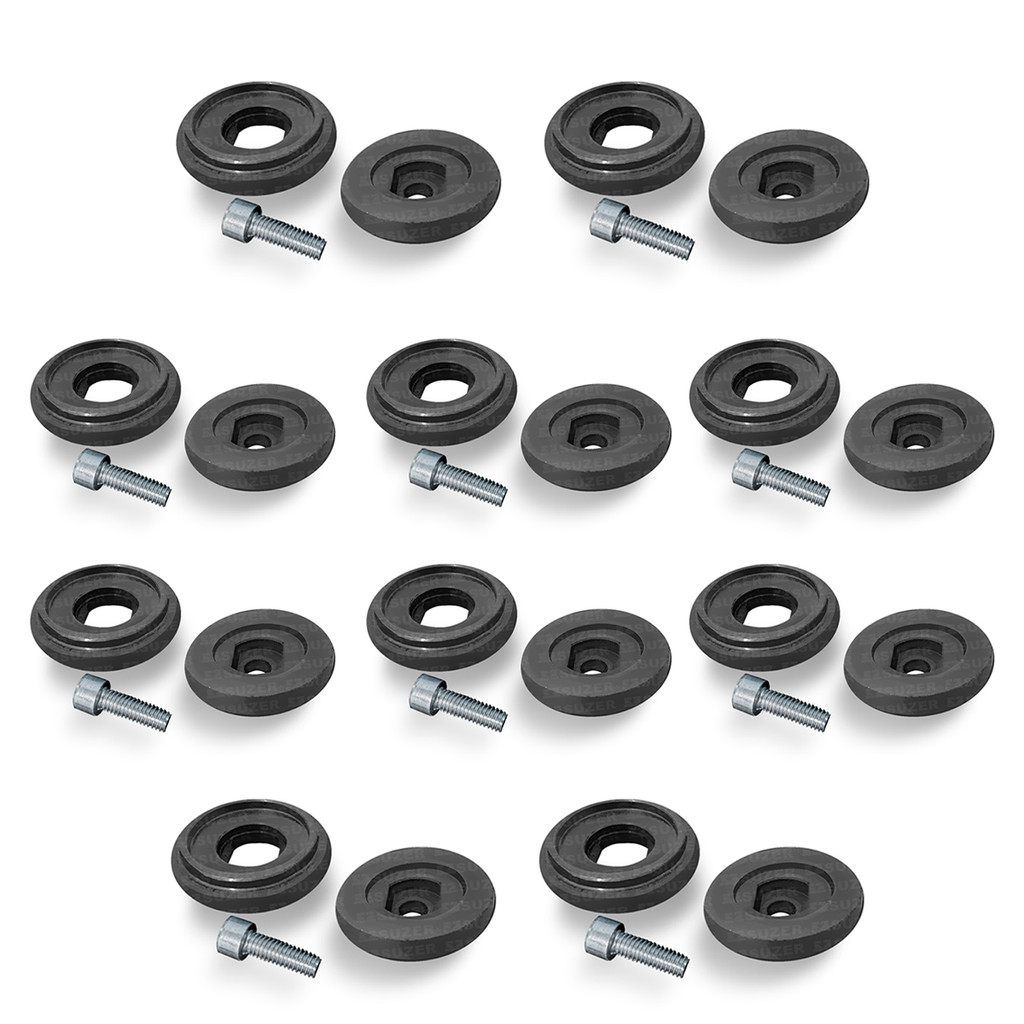 Kit com 15 Flanges com Parafuso para Serra Mármore 1551.1/1548 Gdc-34