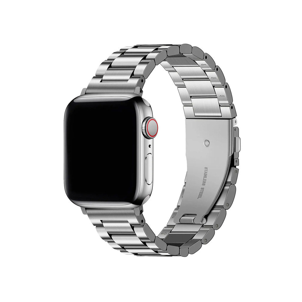 Pulseira de Metal Aço Inoxidável Gshield para Apple Watch 38 40 41 mm Resistente com Fecho Dobrável em Oferta na Shopee