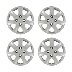 Calota Aro 14" Prata Mod Peugeot 206/207/307 2010 / 2016 (Jogo c/ 4 Calotas) Grid - 867CB-PTA-E