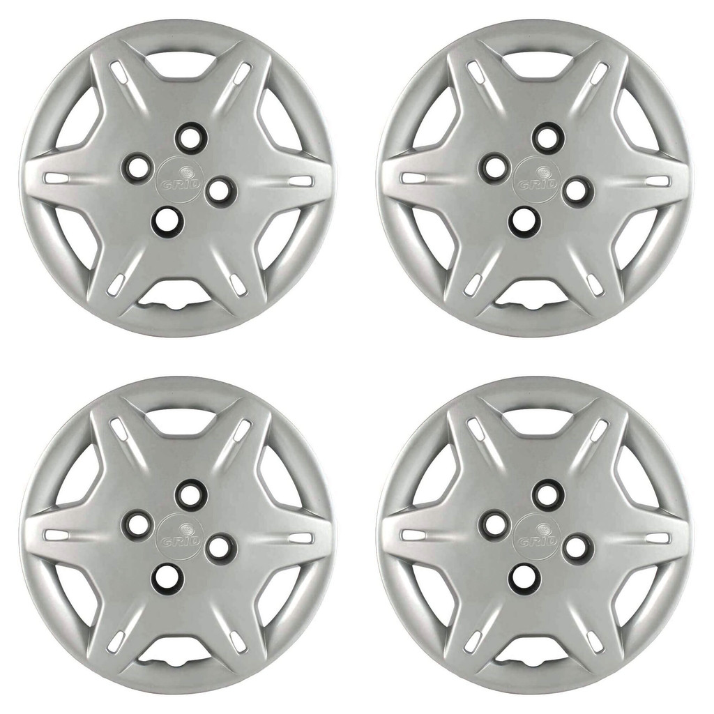 Calota Aro 13" Prata Mod Corsa Wind 2000 (Jogo c/ 4 Calotas) Grid - 004CB-PTA-E
