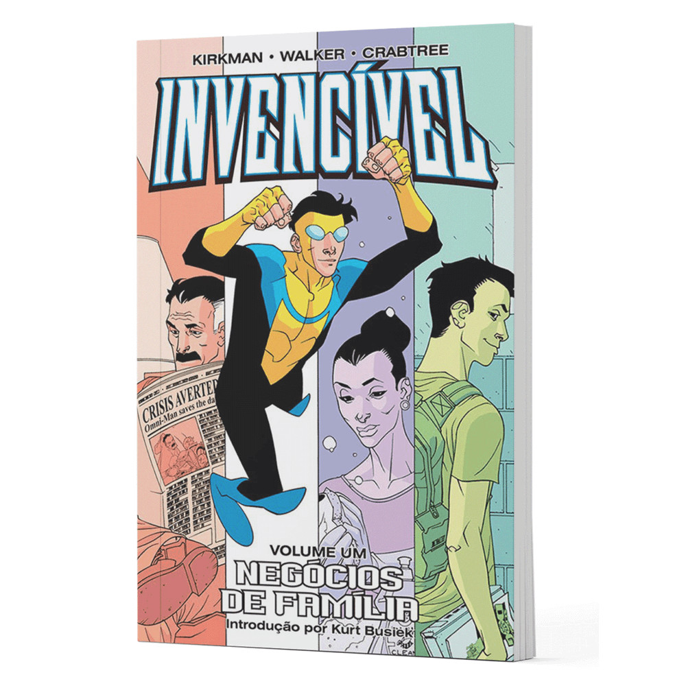 Livro - Invencível Vol. 01 - Negócios De Família - Novo/Lacrado em Oferta na Shopee