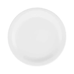 Prato Raso 27 Cm Oxford Pró Branco