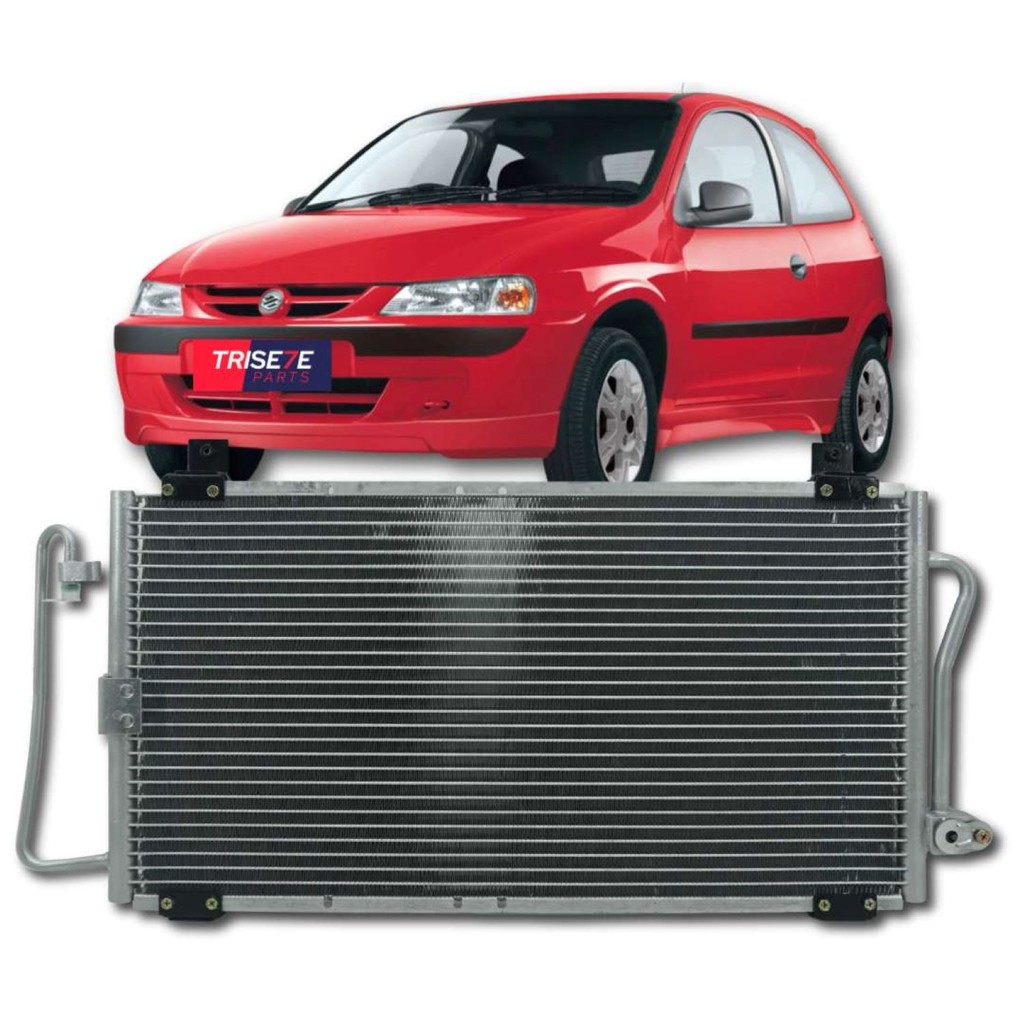 Condensador Gm Celta de 2003 2004 2005 Sem Filtro Chevrolet SEM FILTRO SECADOR Chevrolet